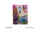 OBL626857 - Medium square princess gift bags of environmental protection