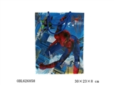 OBL626858 - 中号方形蜘蛛侠环保礼品袋 