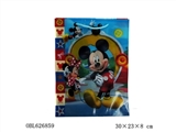 OBL626859 - Medium square mickey Minnie gift bags of environmental protection