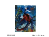 OBL626882 - Oversized square spider-man environmental gift bags