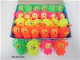 OBL627304 - Box 24 zhuang little monkeys flash maomao ball