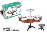 OBL628943 - Galvanized drum drum kit - 5 suit bring a chair
