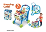 OBL629169 - The boy a shopping cart