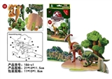 OBL629552 - Dinosaur scene three-dimensional jigsaw puzzle paragraph 4