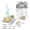 OBL629576 - The statue of liberty scene three-dimensional jigsaw puzzle