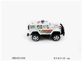 OBL631184 - 惯性喷漆镀座越野警车