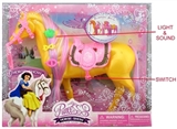 OBL632195 - 10 inch music light horse princess