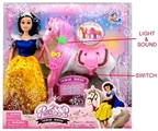 OBL632196 - 10 inch of the princess with music light horse
