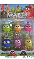 OBL635101 - Angry birds 3 inches (6) double lamp a voice