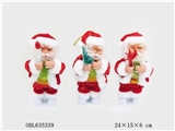 OBL635339 - Electric three Santa Claus