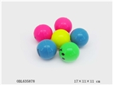 OBL635878 - 6 only 45 mm zhuang smiling face bounce the ball