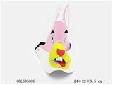 OBL635886 - Cartoon rabbit EVA sunbonnet