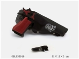 OBL635916 - 木色火石枪配枪套腰带