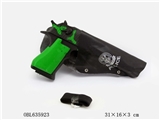OBL635923 - 绿色火石枪配枪套腰带