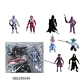 OBL636686 - 5 "Star Wars weapons only opp bag (9 a bundle)