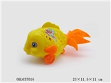 OBL637016 - Pull big goldfish with lamp
