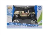 OBL638307 - Inertia camouflage open-topped jeep