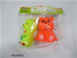 OBL638972 - Two lining plastic animal zhuang