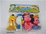 OBL638991 - Four zhuang lining plastic animal