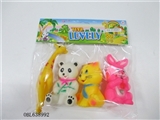 OBL638992 - Four zhuang lining plastic animal