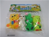 OBL638993 - Four zhuang lining plastic animal