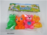 OBL638997 - Four zhuang lining plastic animal