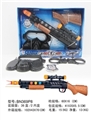 OBL639098 - 展示盒警察套AK96C八音枪带红外线