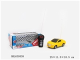 OBL639538 - 二通带3D灯光奥迪遥控车3色混装 黄，橙，蓝