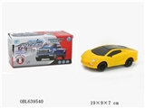 OBL639540 - Electric 3 d light music universal lamborghini 3 color orange Yellow, orange, blue