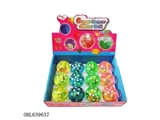 OBL639637 - Box 12 zhuang 6.5 cm all over the sky star spongebob flash bounce the ball