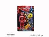 OBL641444 - The latest edition of the spider-man doll simulation soft QiangMo marbles "with light bag electricit