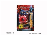 OBL641445 - 新版蜘蛛侠：新款手表发射器+飞碟+仿真枪模+柔软弹珠