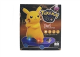 OBL641934 - Pikachu piggy bank electric scooter