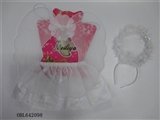 OBL642098 - Angel wings matchs skirt headdress