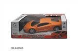 OBL642565 - 四通遥控车1：18仿真兰博基尼带灯光（喷漆）