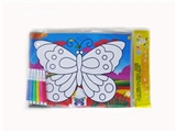 OBL642723 - 6 color crayons big picture