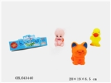 OBL643440 - Lining plastic three animals