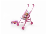 OBL643520 - Cart (plastic) doll