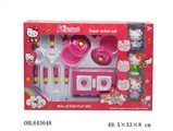 OBL643648 - Hello Kitty tableware with 3 big KT