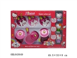 OBL643649 - Hello Kitty tableware with 3 big KT