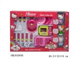 OBL643656 - Hello Kitty tableware with 3 big KT