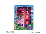 OBL643662 - The pink pig sister kitchen series with pigs