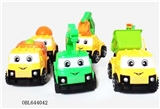 OBL644042 - 惯性Q版工程车（6款混装）