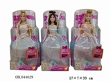 OBL644629 - 11.5寸婚纱公主芭芘（3款混装）