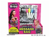OBL644669 - The radio DIY painting watercolor backpack that can be washed pen (4 color)