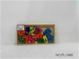 OBL644954 - Wooden square box
