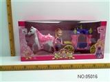 OBL644964 - Static horse carriage with music lights