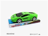 OBL645342 - Solid color inertia simulation lamborghini car