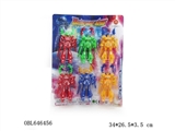 OBL646456 - Solid color robot 6 pack