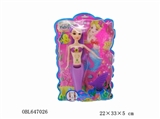OBL647026 - Color the mermaid
